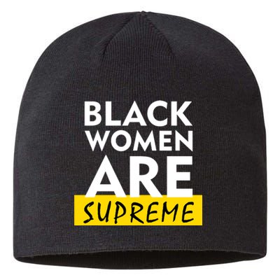 Black Women Are Supreme Ketanji Brown Jackson Justice Sustainable Beanie