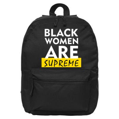 Black Women Are Supreme Ketanji Brown Jackson Justice 16 in Basic Backpack