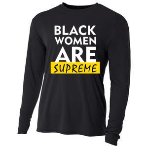 Black Women Are Supreme Ketanji Brown Jackson Justice Cooling Performance Long Sleeve Crew