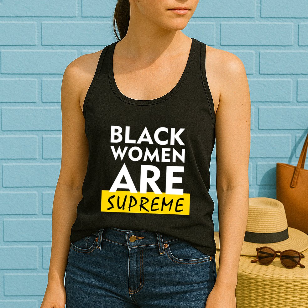Black Women Are Supreme Ketanji Brown Jackson Justice Womens Tank Top