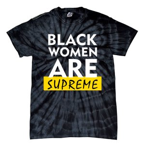 Black Women Are Supreme Ketanji Brown Jackson Justice Tie-Dye T-Shirt