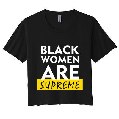 Black Women Are Supreme Ketanji Brown Jackson Justice Crop Top