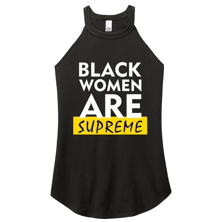 Black Women Are Supreme Ketanji Brown Jackson Justice Women's Perfect Tri Rocker Tank