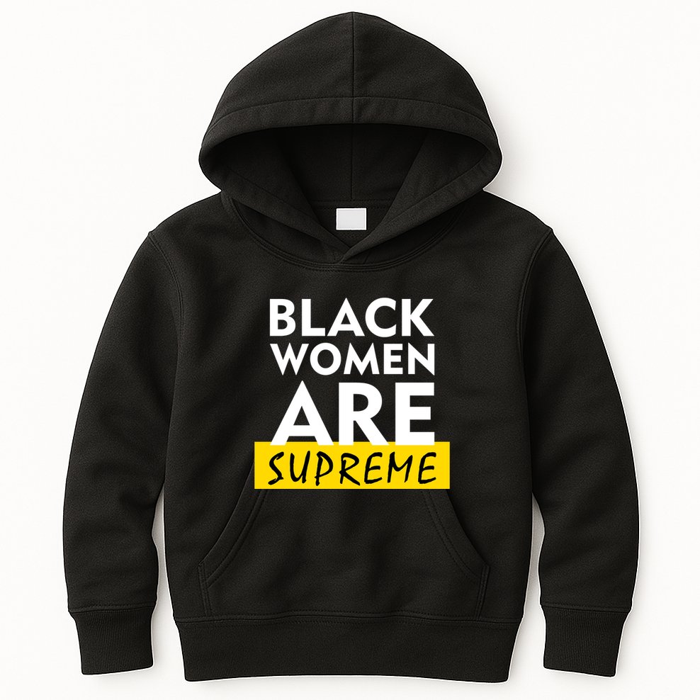 Black Women Are Supreme Ketanji Brown Jackson Justice Kids Hoodie