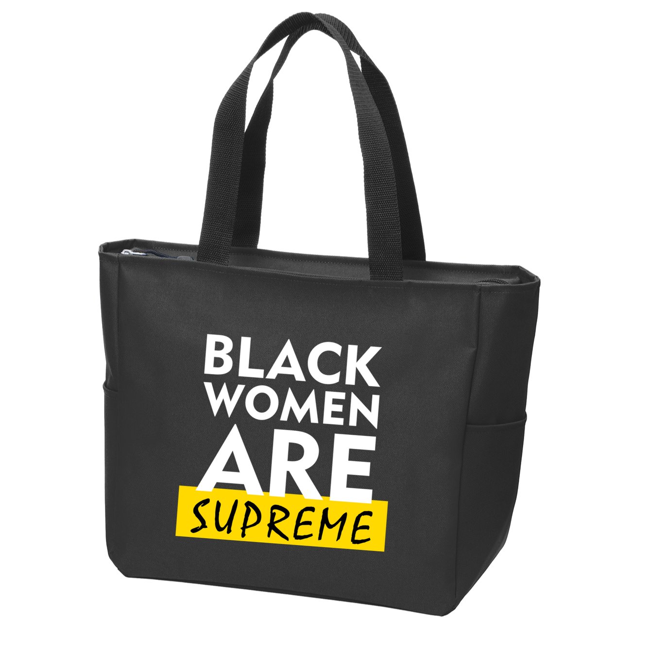 Black Women Are Supreme Ketanji Brown Jackson Justice Zip Tote Bag