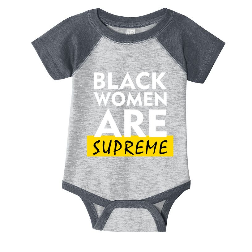 Black Women Are Supreme Ketanji Brown Jackson Justice Infant Baby Jersey Bodysuit