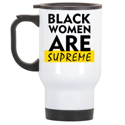 Black Women Are Supreme Ketanji Brown Jackson Justice Stainless Steel Travel Mug