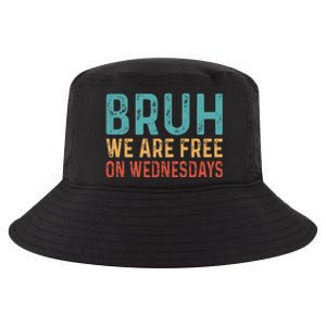 Bruh We Are Free On Wednesdays Joe Biden Cool Comfort Performance Bucket Hat