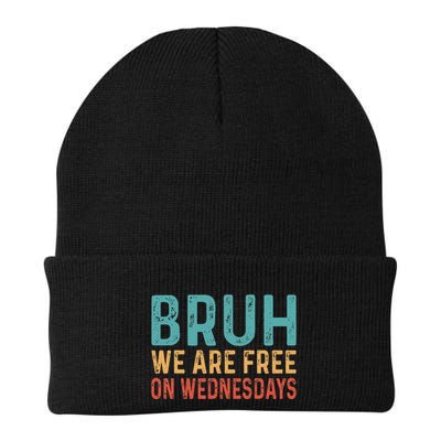 Bruh We Are Free On Wednesdays Joe Biden Beanie