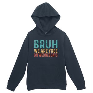 Bruh We Are Free On Wednesdays Joe Biden Urban Pullover Hoodie