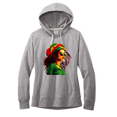 Black Women Afro American Juneteenth Women Afrocentric Women's Fleece Hoodie