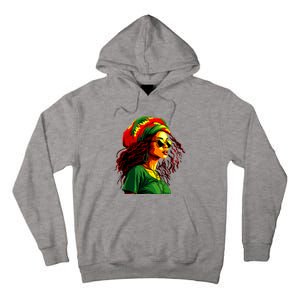 Black Women Afro American Juneteenth Women Afrocentric Tall Hoodie