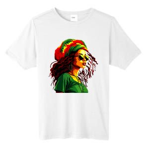 Black Women Afro American Juneteenth Women Afrocentric Tall Fusion ChromaSoft Performance T-Shirt