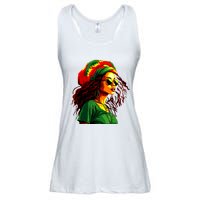 Black Women Afro American Juneteenth Women Afrocentric Ladies Essential Flowy Tank