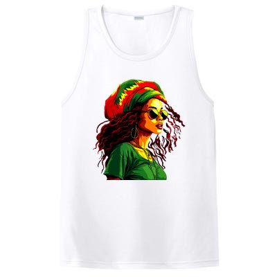 Black Women Afro American Juneteenth Women Afrocentric PosiCharge Competitor Tank