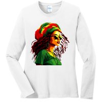 Black Women Afro American Juneteenth Women Afrocentric Ladies Long Sleeve Shirt