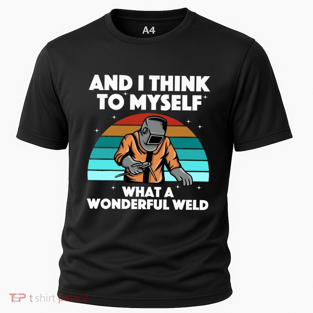 Best Welding Art Migtig Welding Metal Welder Cooling Performance Crew T-Shirt