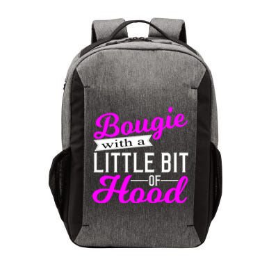 Bougie With A Little Bit Of Hood Proud Melanin Gift Cool Gift Vector Backpack