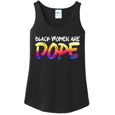 Black Women Are Dope Black History Month Afrocentric Ladies Essential Tank