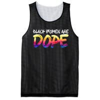 Black Women Are Dope Black History Month Afrocentric Mesh Reversible Basketball Jersey Tank