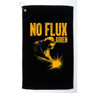 Best Welding Art For Dad Welder Arc Welding Metal Worker Platinum Collection Golf Towel