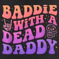 Baddie With A Dead Daddy  Adult Drive Performance Visor