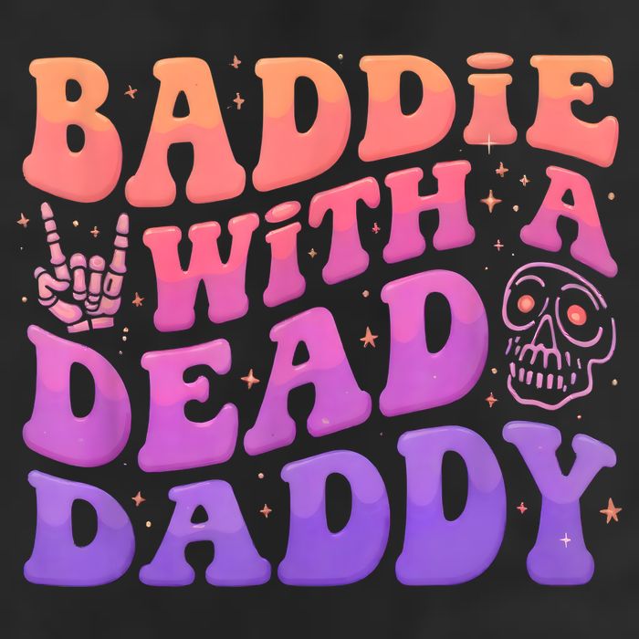 Baddie With A Dead Daddy  Adult Drive Performance Visor