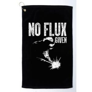 Best Welding Art For Men Dad Welder Arc Welding Metal Worker Platinum Collection Golf Towel