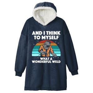 Best Welding Art Arc Welder Pipeliner Ironworker Hooded Wearable Blanket