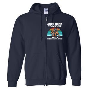 Best Welding Art Arc Welder Pipeliner Ironworker Full Zip Hoodie