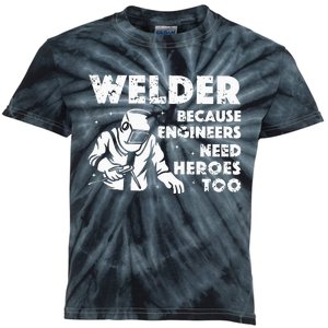 Best Welding Art Dad MIGTIG Welder Lover Metal Workers Kids Tie-Dye T-Shirt