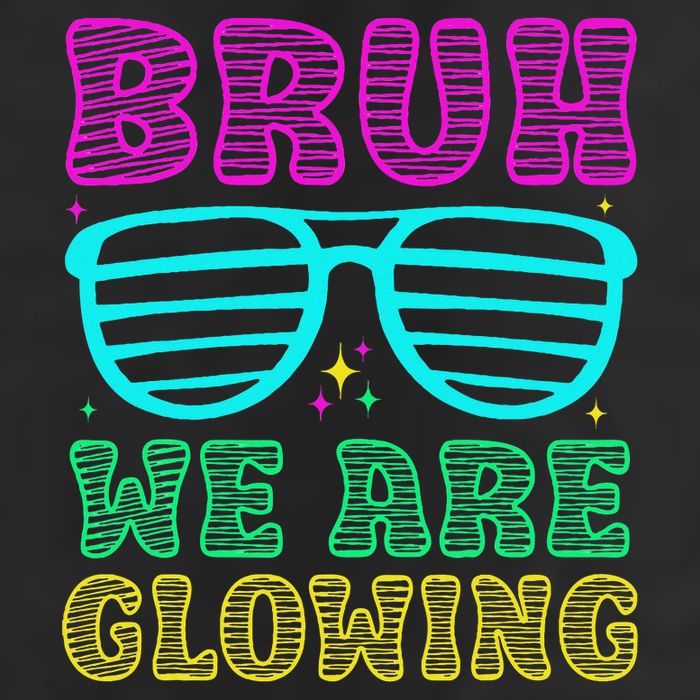 Bruh We Are Glowing Hello Summer Vacation Trips 15oz Campfire Ceramic Mug