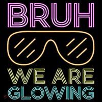 Bruh We Are Glowing Hello Summer Vacation Trip Wool Snapback Cap