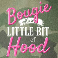 Bougie With A Little Bit Of Hood Funny Black Magic Gift Legacy Tie Dye Trucker Hat