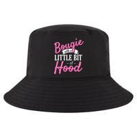 Bougie With A Little Bit Of Hood Funny Black Magic Gift Cool Comfort Performance Bucket Hat
