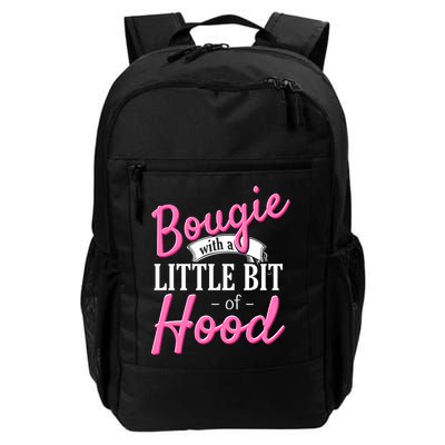 Bougie With A Little Bit Of Hood Funny Black Magic Gift Backpack