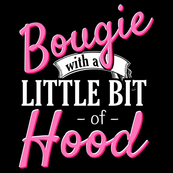 Bougie With A Little Bit Of Hood Funny Black Magic Gift Backpack