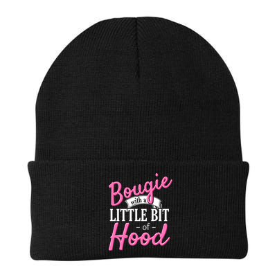 Bougie With A Little Bit Of Hood Funny Black Magic Gift Beanie