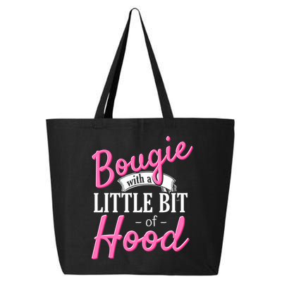 Bougie With A Little Bit Of Hood Funny Black Magic Gift 25L Jumbo Tote