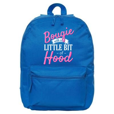 Bougie With A Little Bit Of Hood Funny Black Magic Gift 16 in Basic Backpack