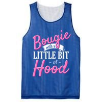 Bougie With A Little Bit Of Hood Funny Black Magic Gift Mesh Reversible Basketball Jersey Tank