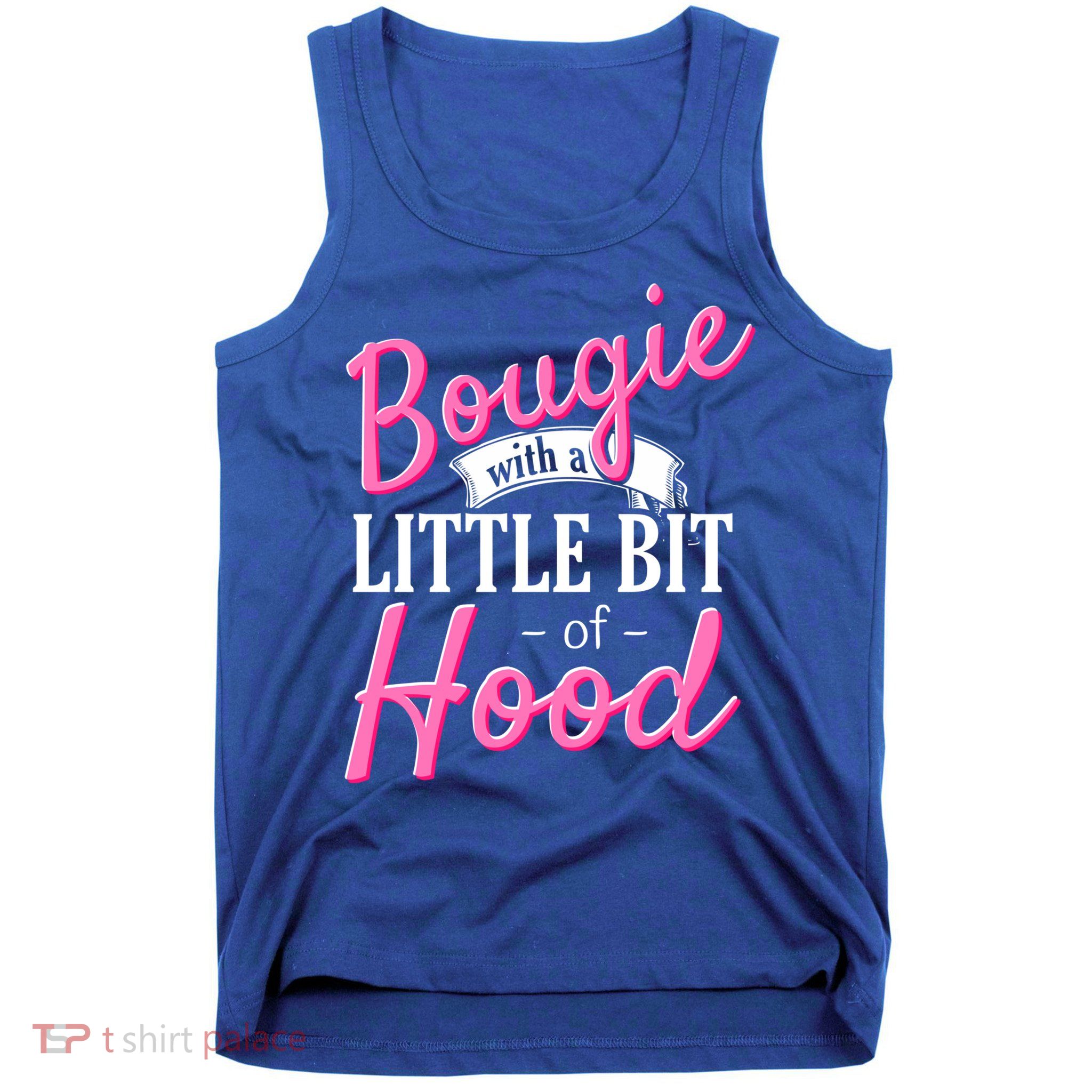 Bougie With A Little Bit Of Hood Funny Black Magic Gift Tank Top