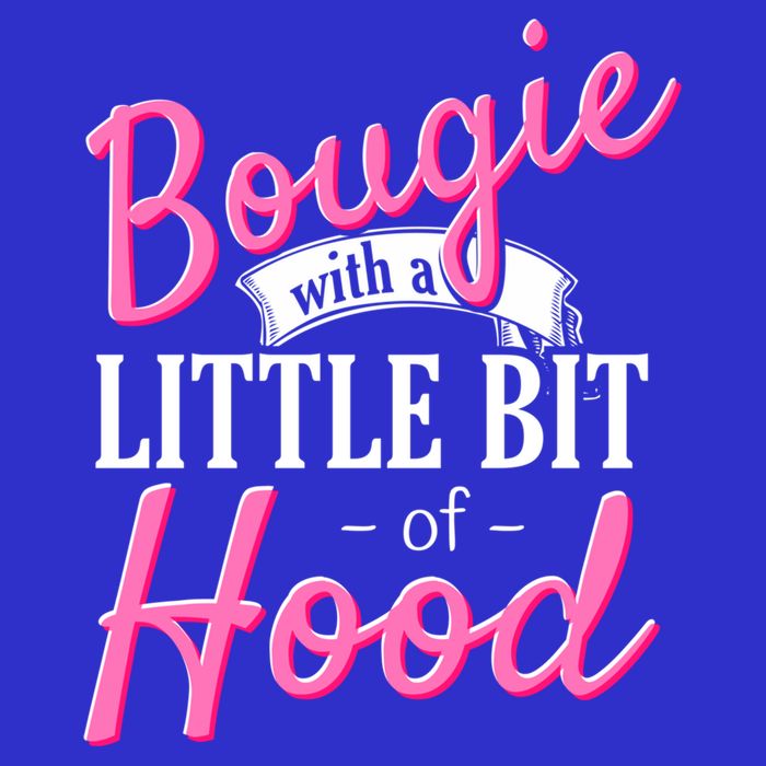Bougie With A Little Bit Of Hood Funny Black Magic Gift Visor