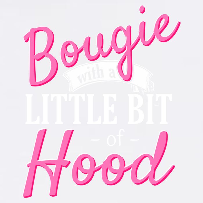 Bougie With A Little Bit Of Hood Funny Black Magic Gift Garment-Dyed Sweatshirt
