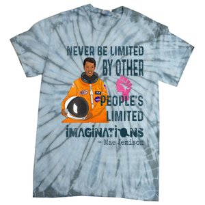 Black Woman Astronaut Jemison Tie-Dye T-Shirt