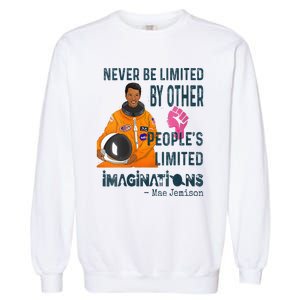 Black Woman Astronaut Jemison Garment-Dyed Sweatshirt