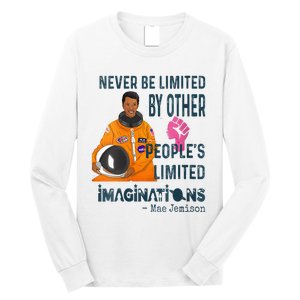 Black Woman Astronaut Jemison Long Sleeve Shirt