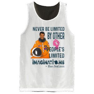 Black Woman Astronaut Jemison Mesh Reversible Basketball Jersey Tank