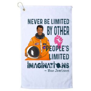 Black Woman Astronaut Jemison Platinum Collection Golf Towel