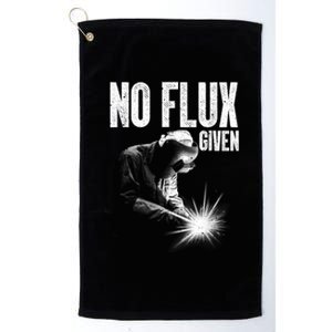 Best Welding Art For Men Dad Welder Arc Welding Metal Worker Platinum Collection Golf Towel